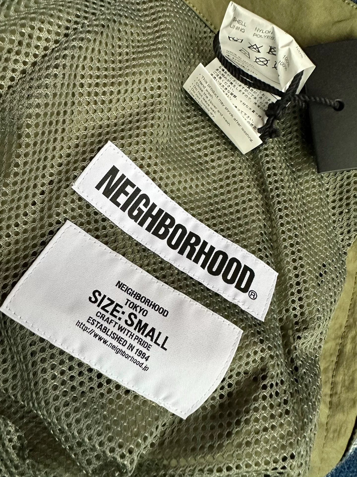 Neighborhood Casual Pocket Shorts in Olive Green