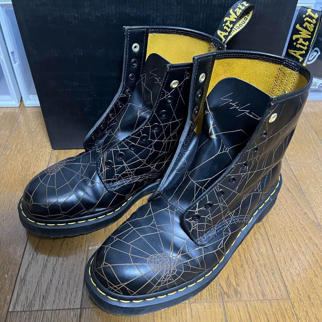 Yohji Yamamoto x Dr. Martens 60th Spider Boots