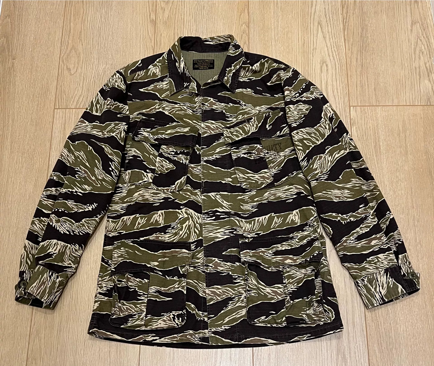WACKO MARIA x Disco Devil Camo Jacket 18ss