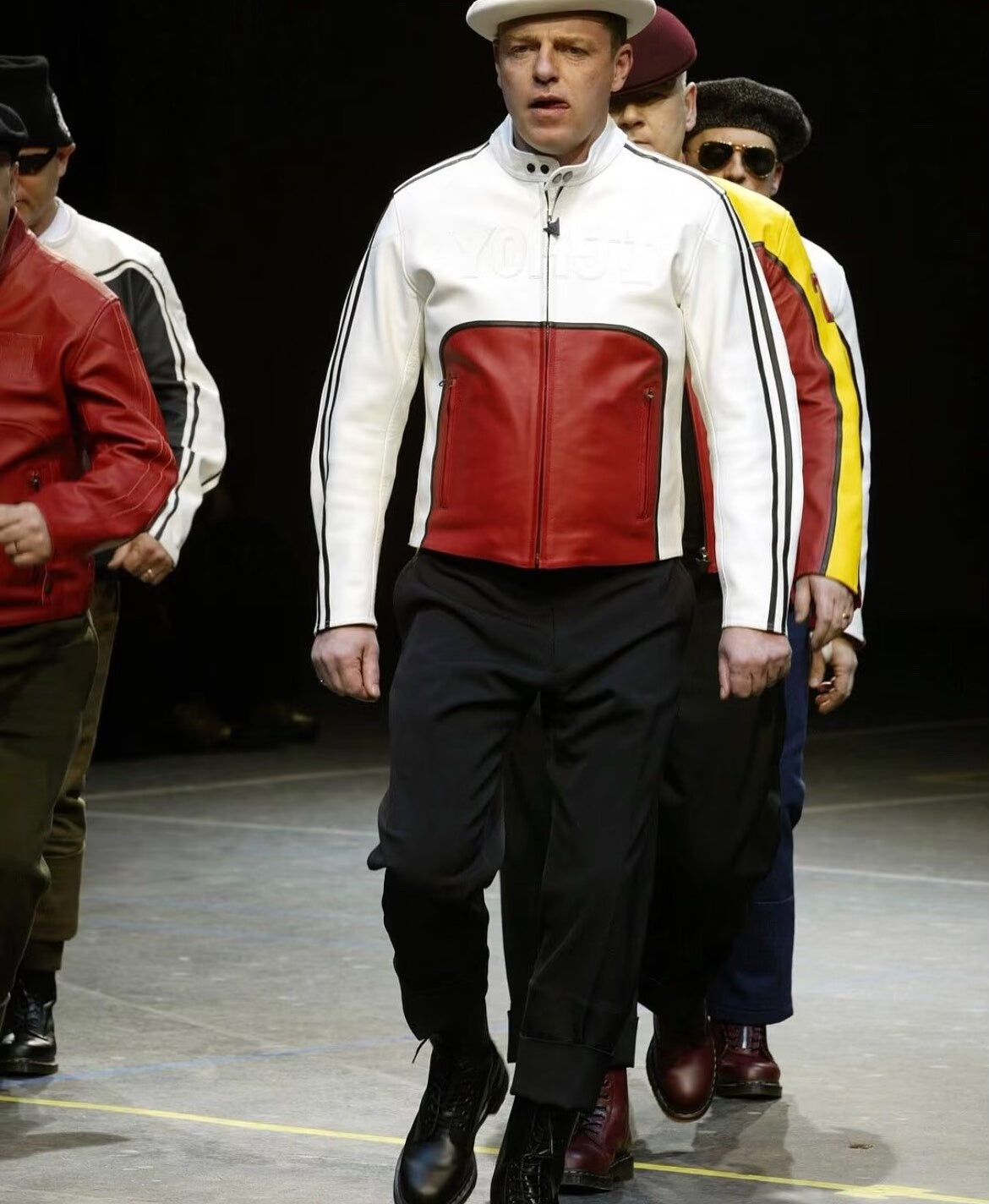 Yohji Yamamoto Travis Scott Leather Jacket