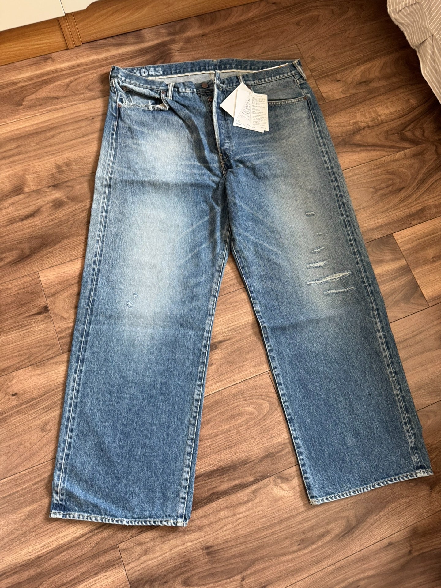 visvim 01 Wide Damage-43 Jeans