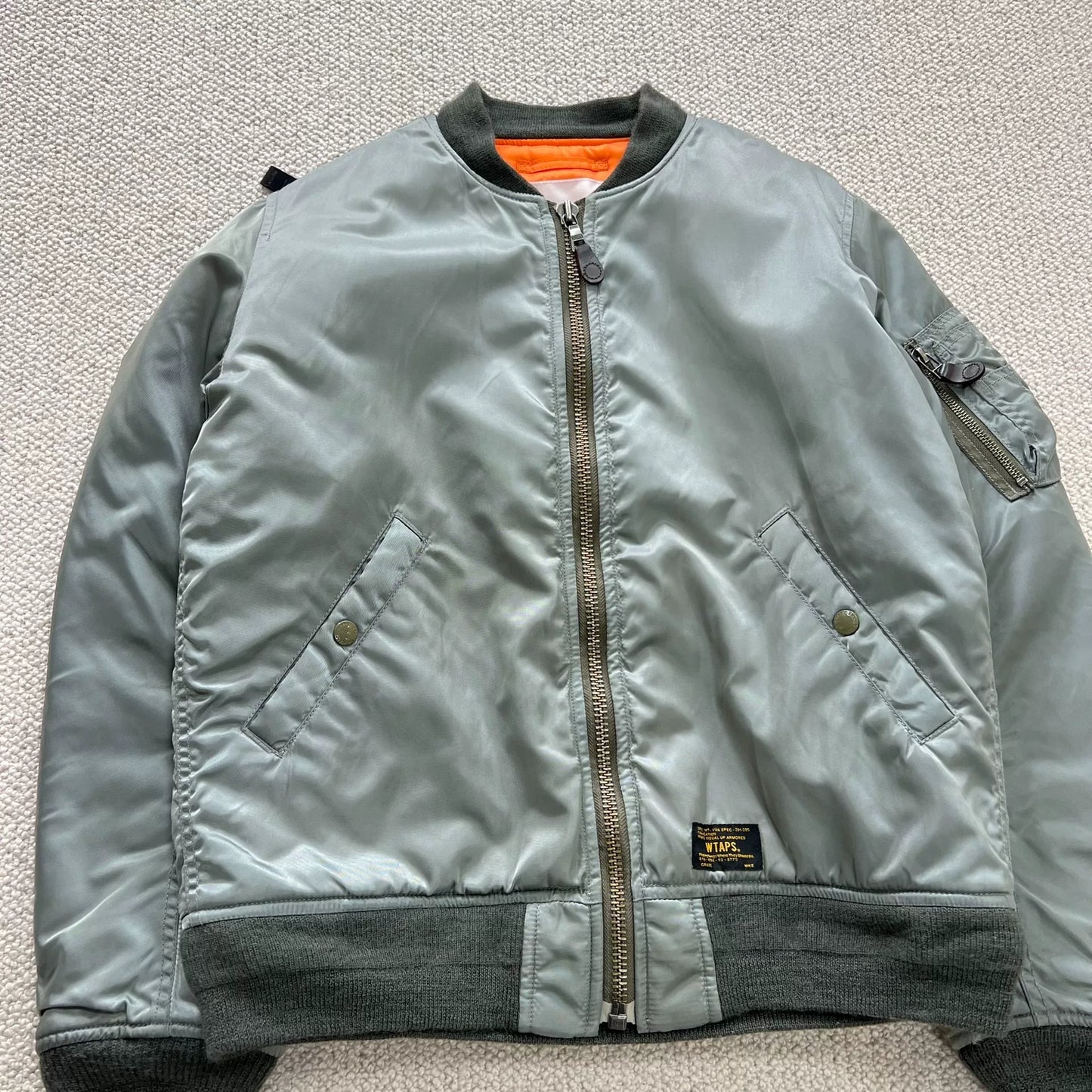 WTAPS MA1 Flight Jacket Vintage Style Outerwear