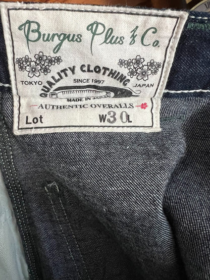 indigo painter pants with tag