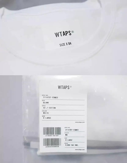 WTAPS BLANK SS Cotton T-Shirt