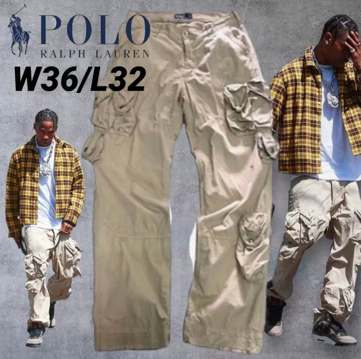 Vintage Polo Ralph Lauren Cargo Pants