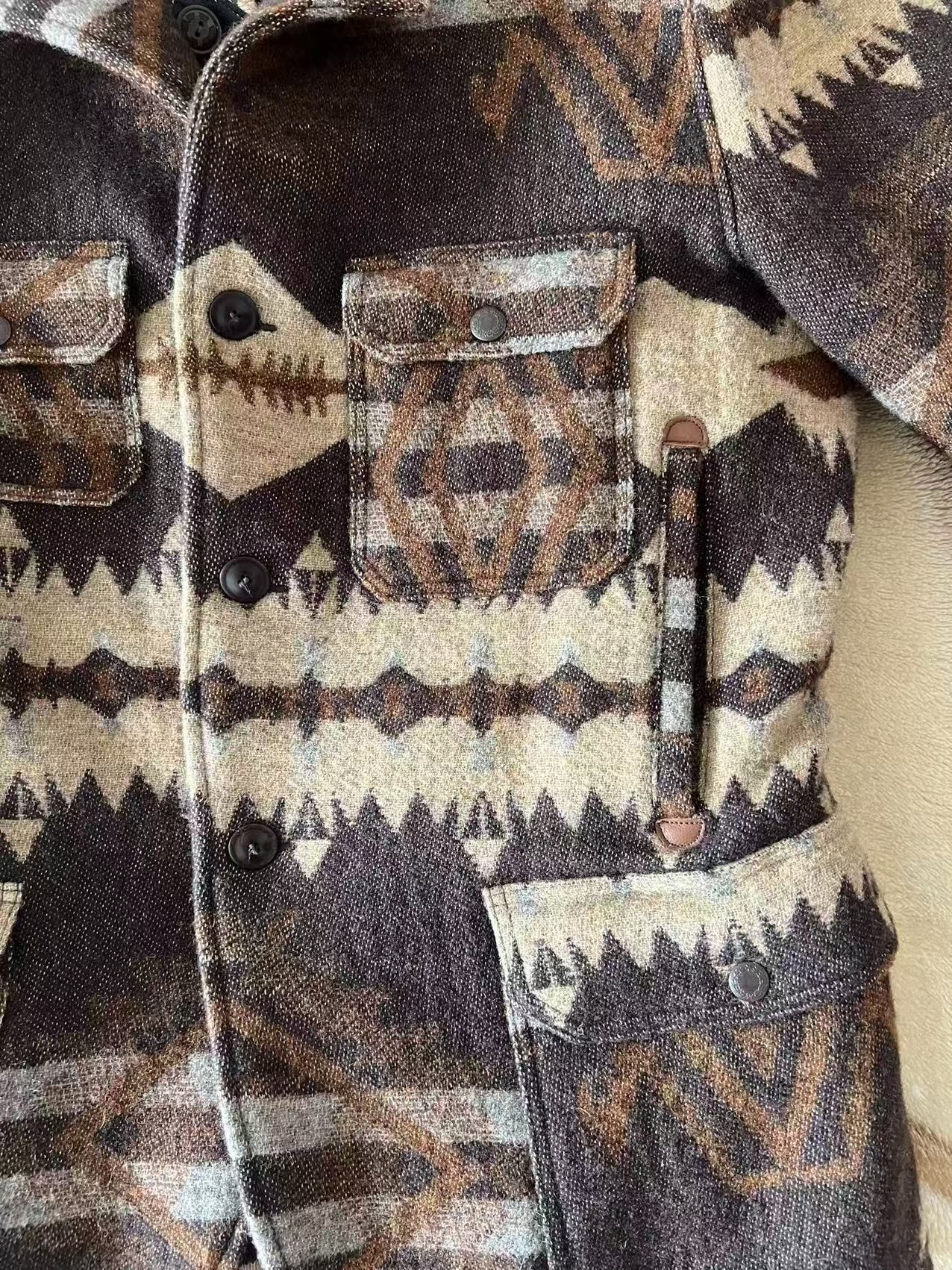 RRL Southwest Pattern Wool Jacket