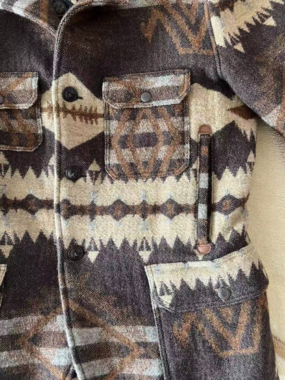 RRL Southwest Pattern Wool Jacket