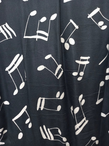 Saint Laurent Paris Musical Note Shirt