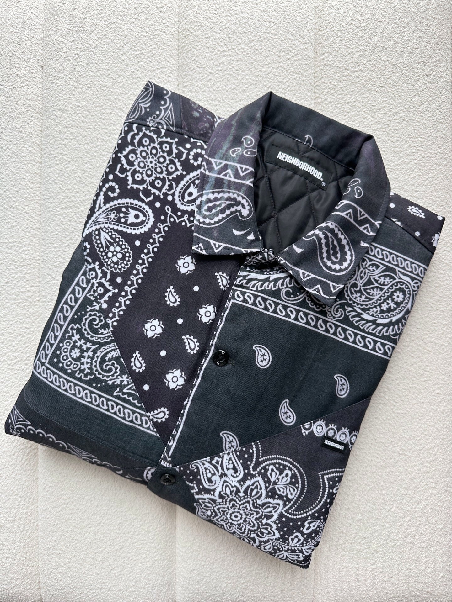 NEIGHBORHOOD Bandana Chopped Cotton Jacket