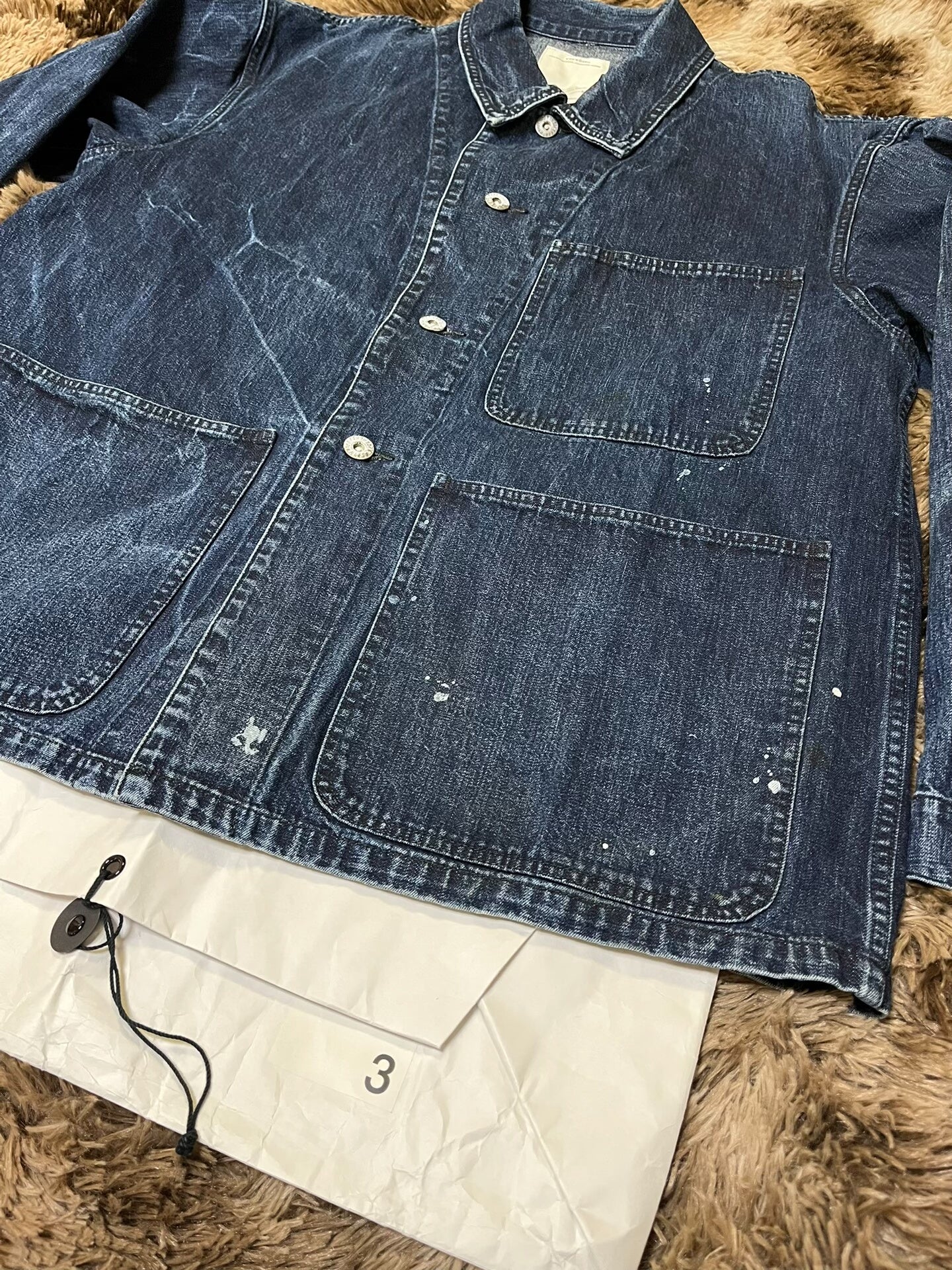 VISVIM SS BAKER DRY DENIM JACKET