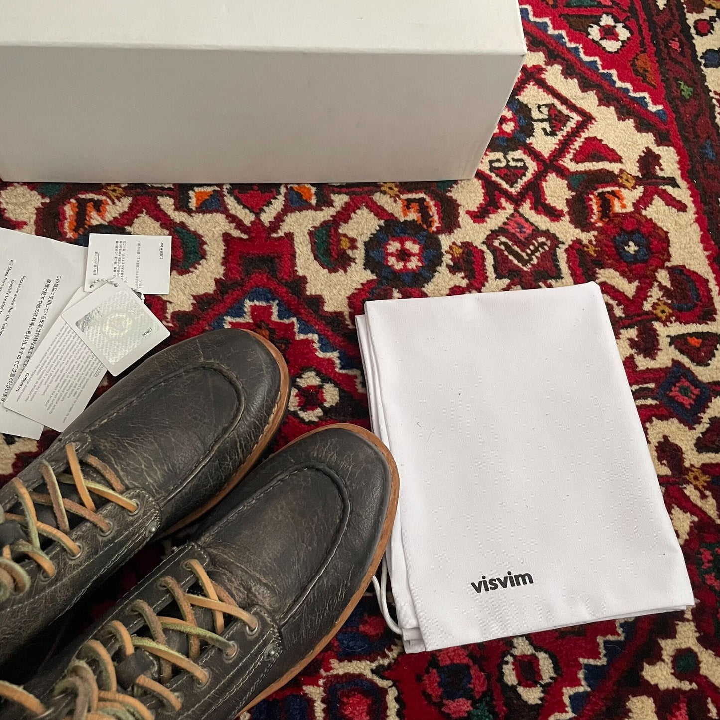 Visvim Vanguard Boots 12ss Black Size 9