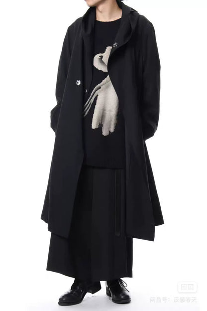 yohji yamamoto regulation boxing coat