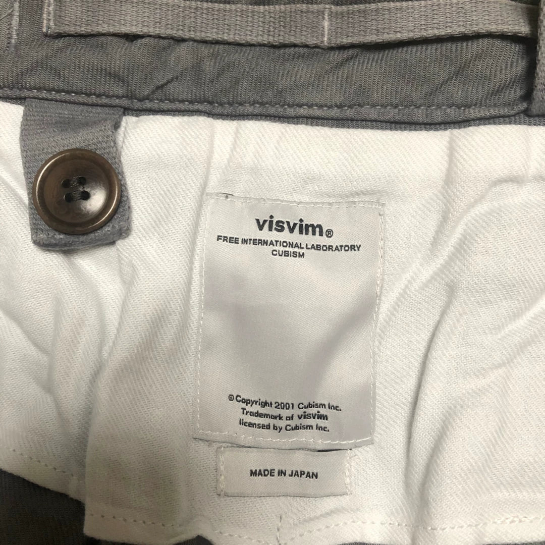 visvim Eiger Grey Cargo Shorts