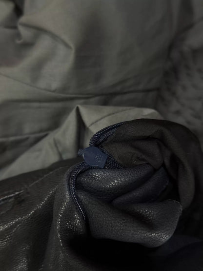 japanese avant-garde style leather blazer