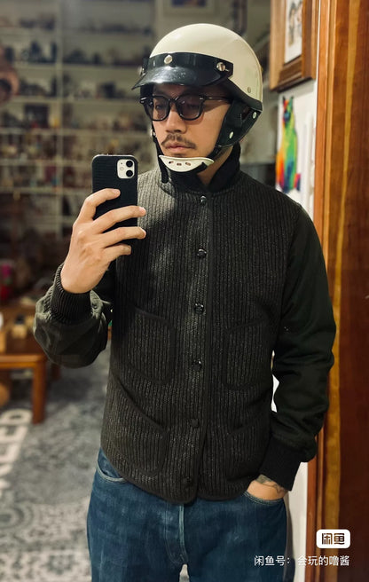 RRL Double RL Baseball Jacket in S Size