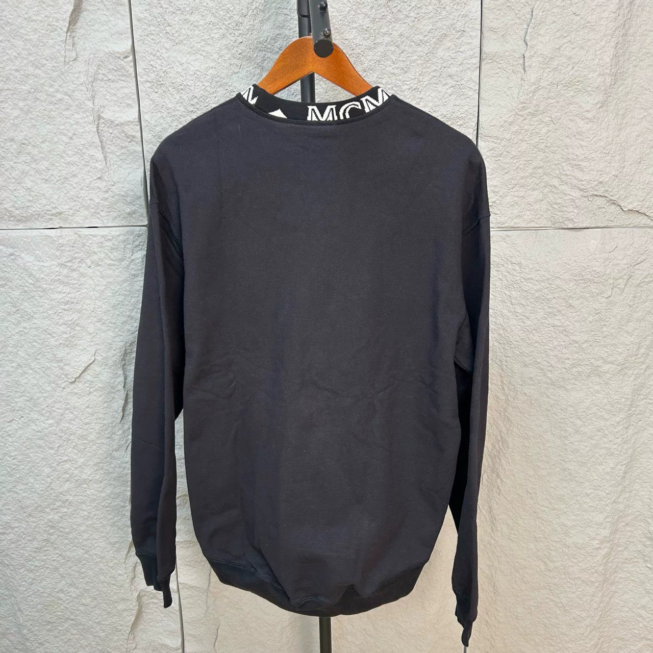 MCM Black Logo Sweatshirt Size 165/84A