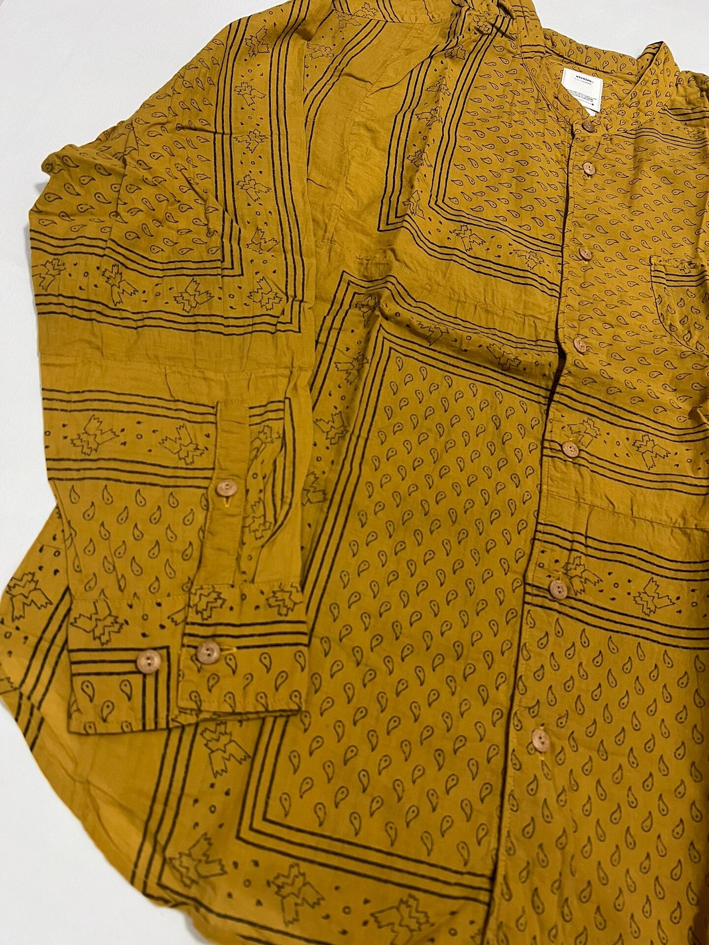 VISVIM 20SS KAFKA L/S BANDANA P.W.