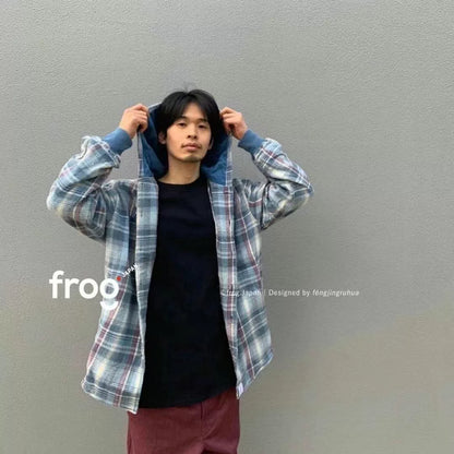 descendant hooded long sleeve shirt