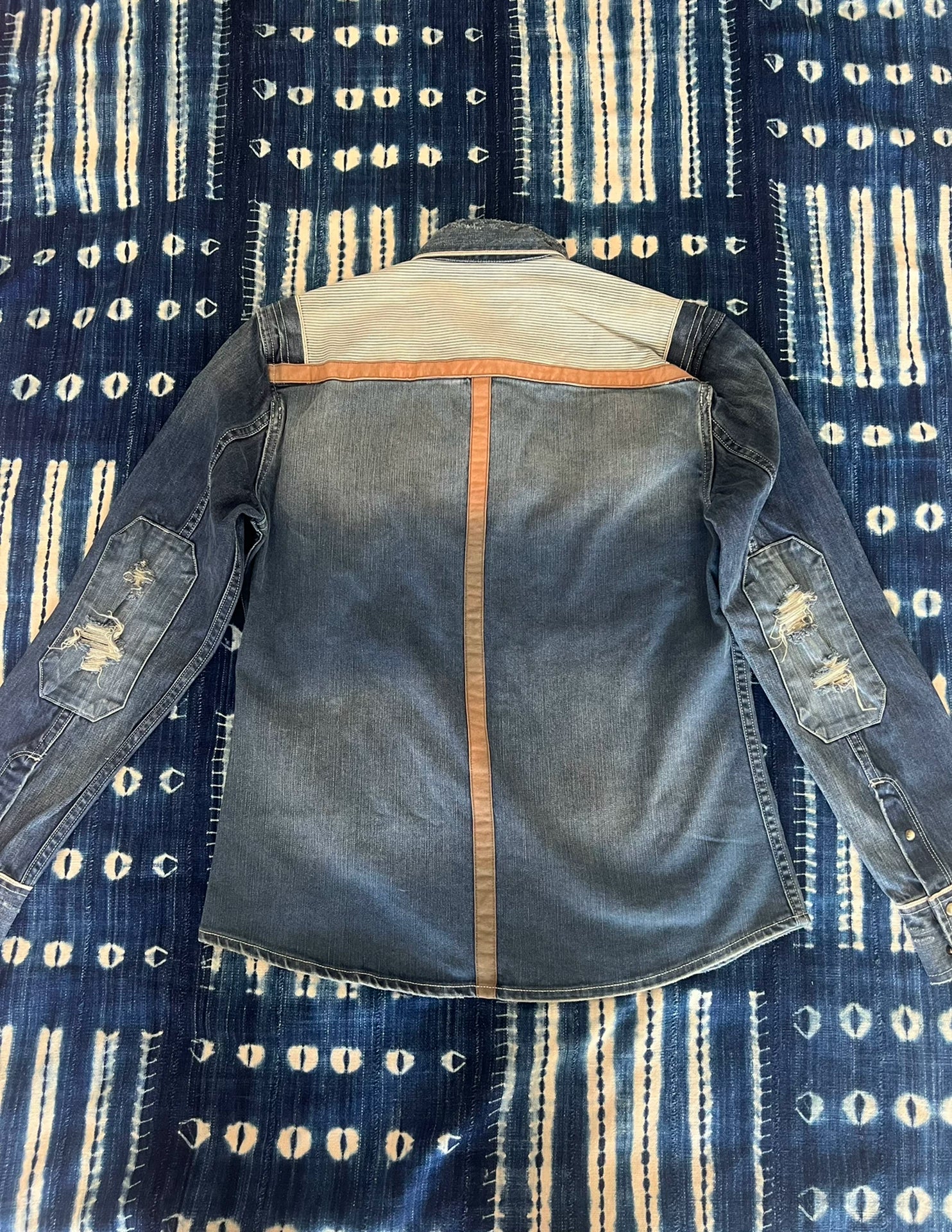 RRL Classic Western Denim Shirt