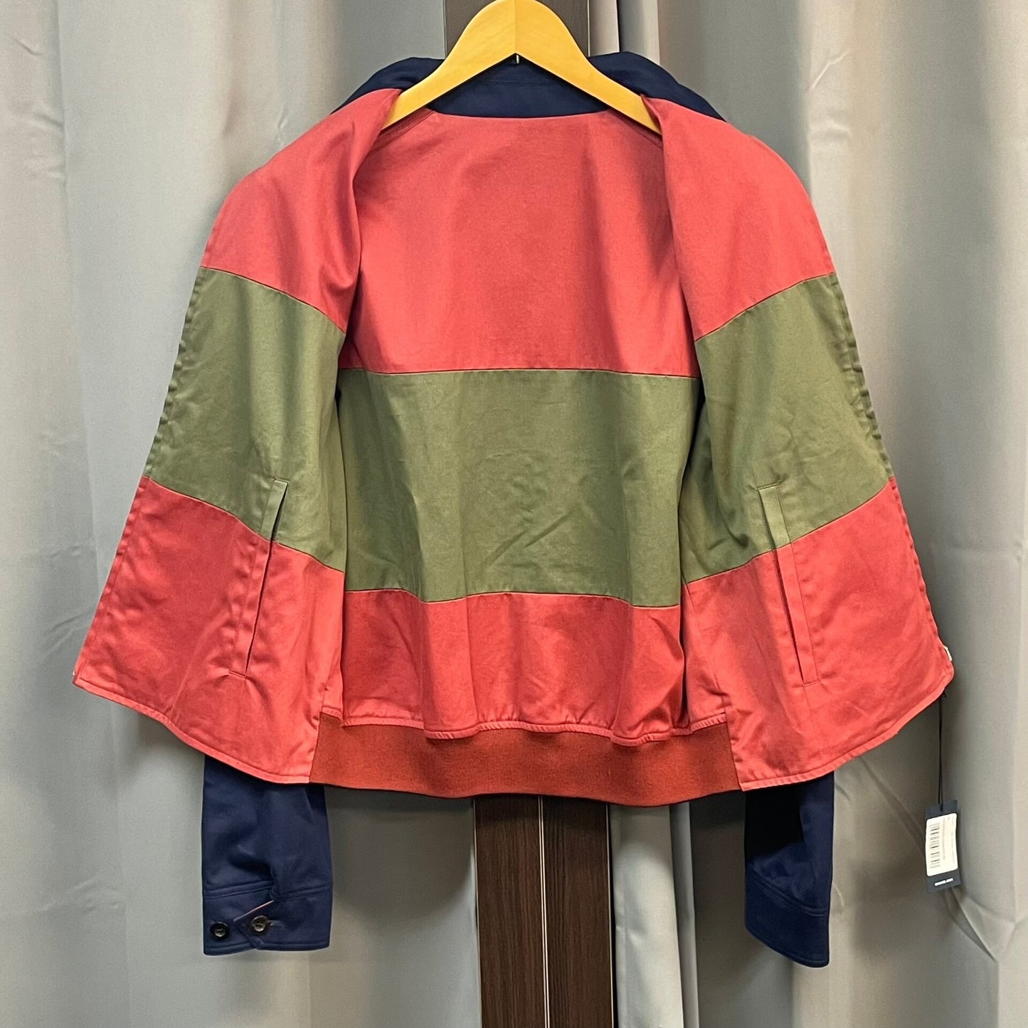 drake's reversible cotton jacket size uk36