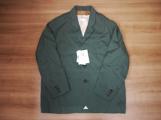 visvim hammons jacket in green color
