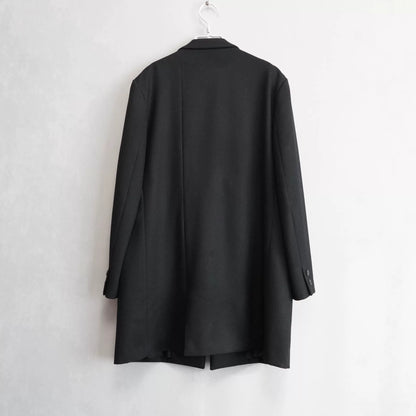 yohji yamamoto flannel long jacket
