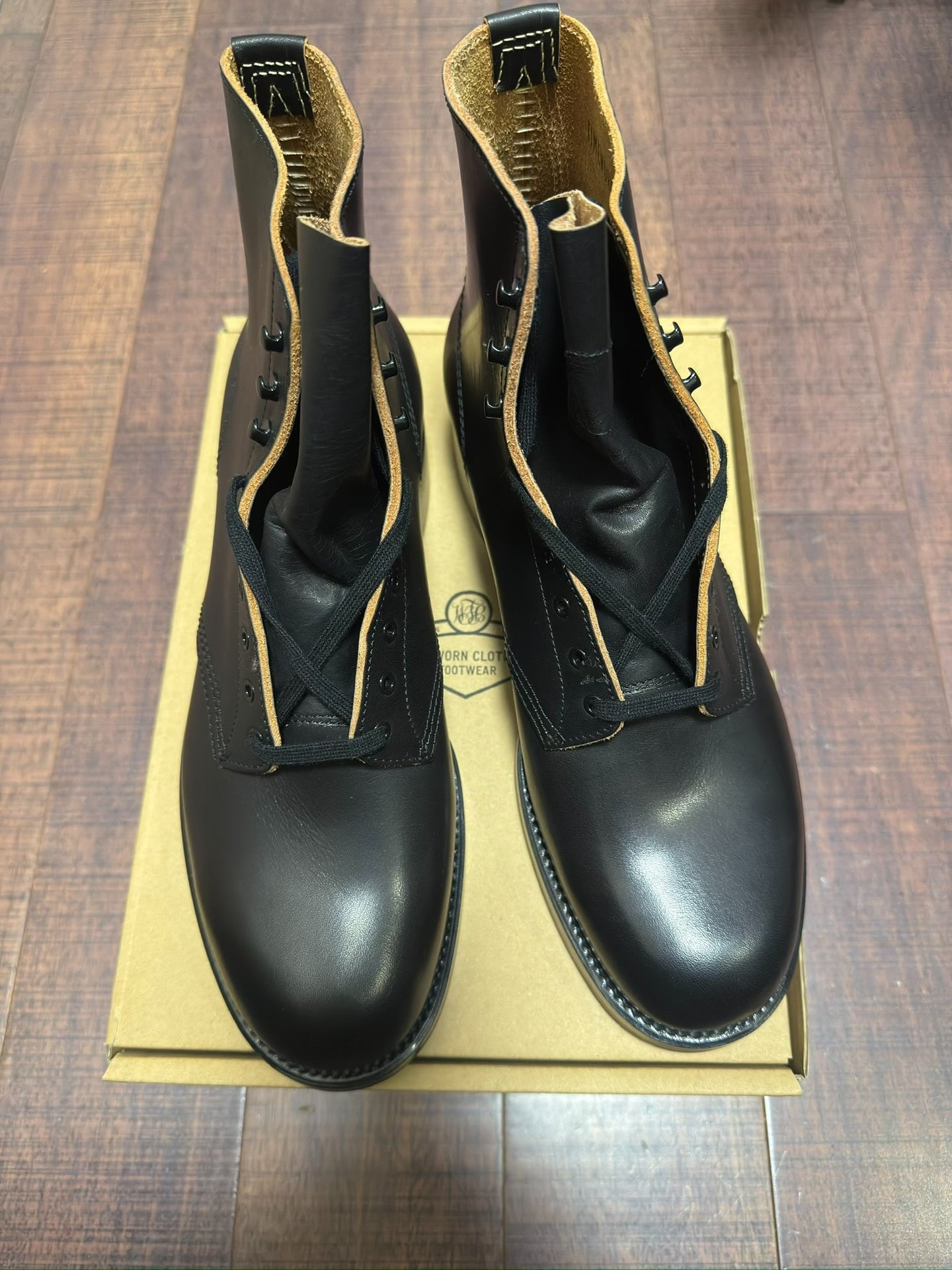 LOT-5040 Black Work Boots
