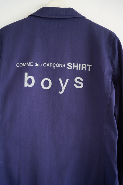 Comme des Garçons Shirt Boys Printed Trench Coat