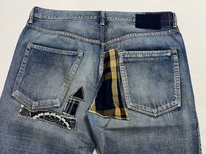 visvim 19ss spot d7 jeans