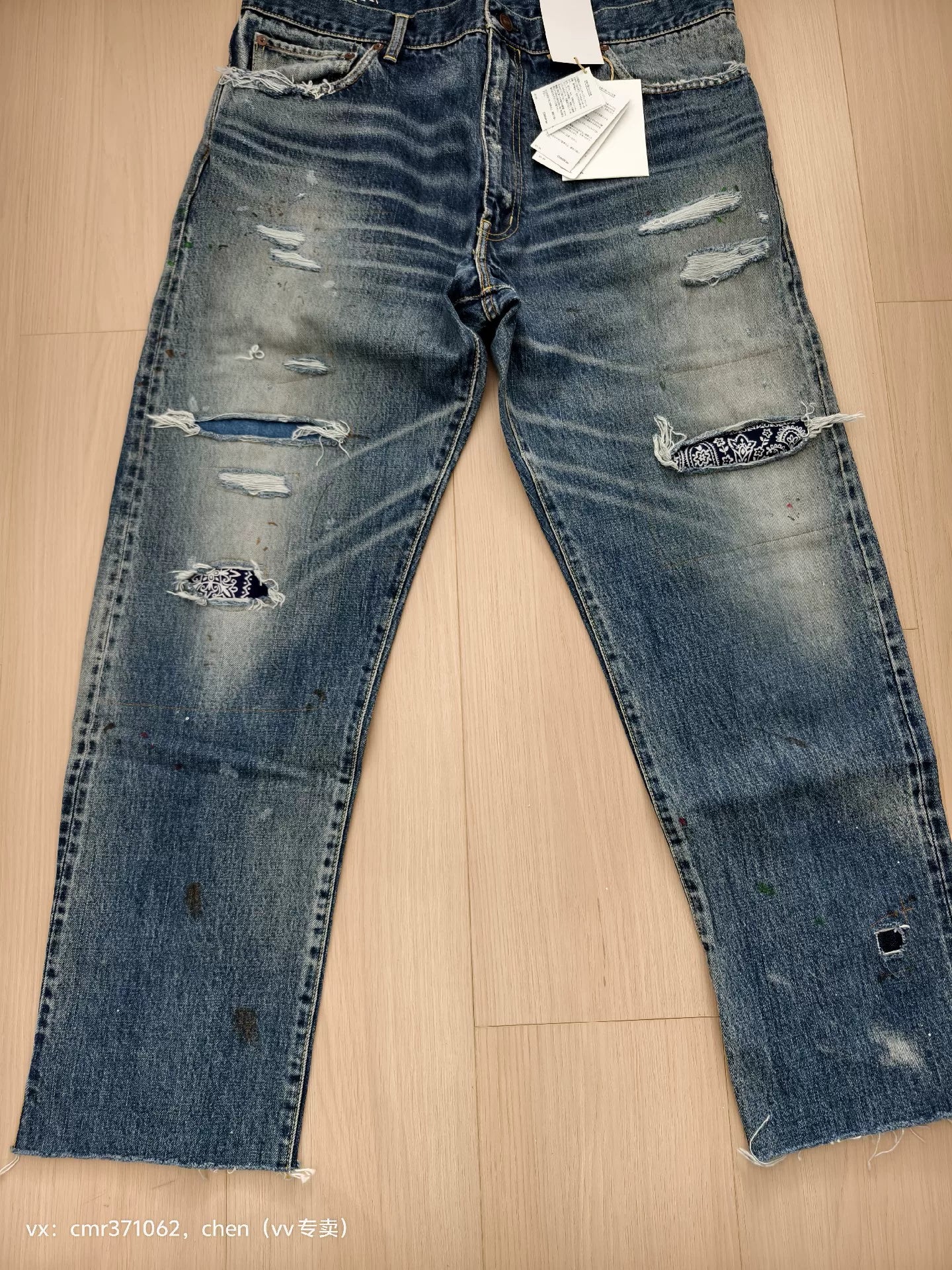 visvim 24 ICT Journeyman Pants Tacked Crash