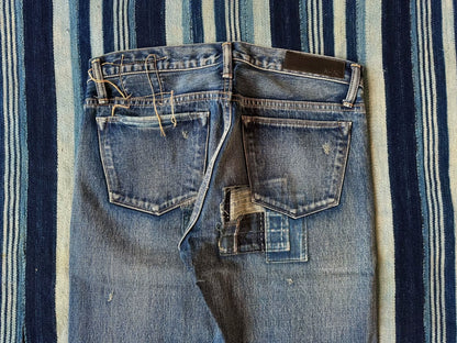 Kuro Aulick 03 Patchwork Denim Pants