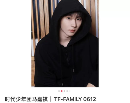 balenciaga black logo hoodie with inverted tag