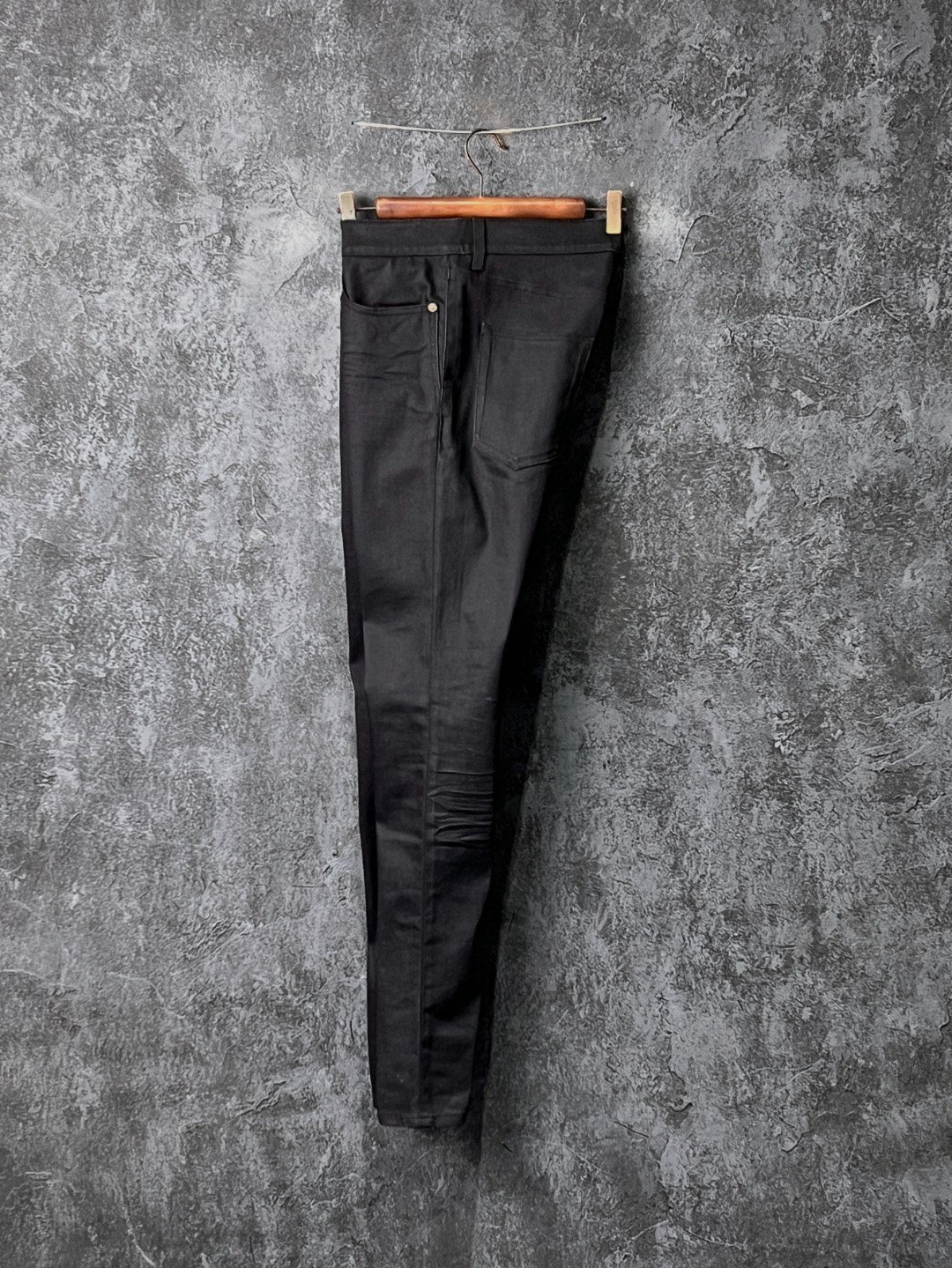 Saint Laurent Black Cotton Jeans