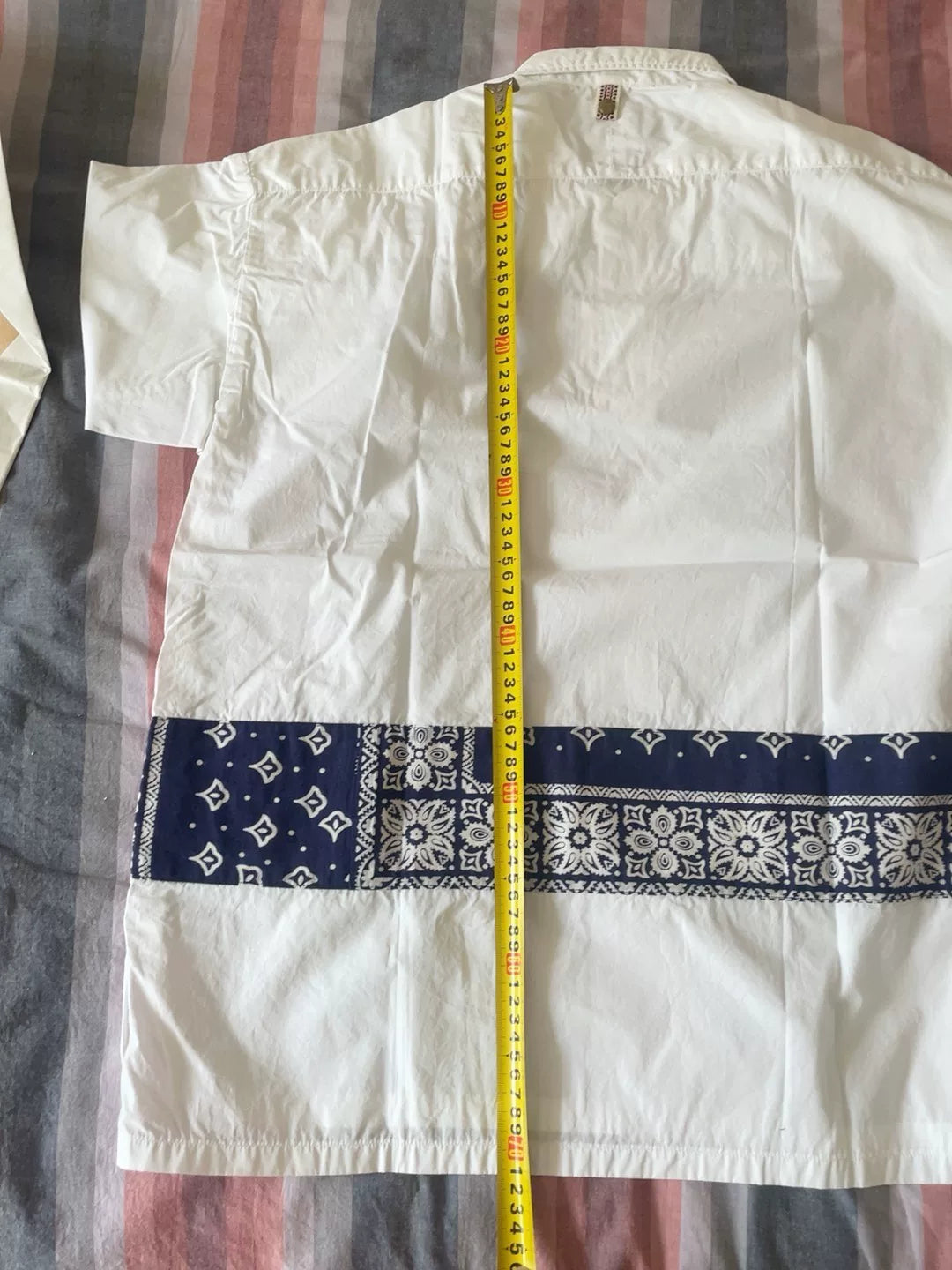VISVIM Bandana Pattern Tunic Shirt