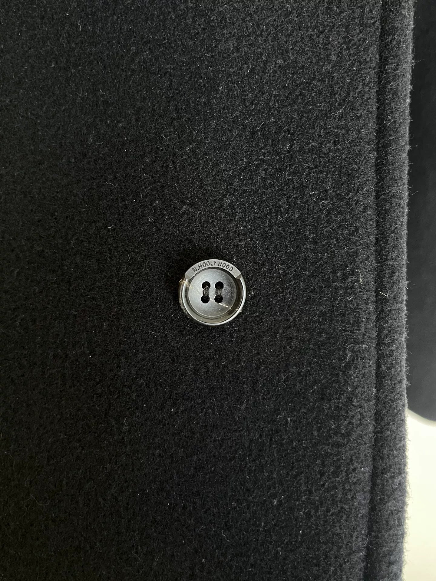 NHOOLYWOOD 22FW Wool Blend Oversized Blazer Coat