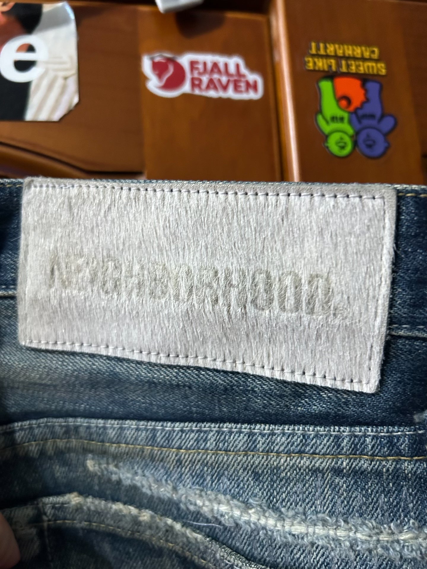 NEIGHBORHOOD 22AW SAVAGE DP MID Washed Denim