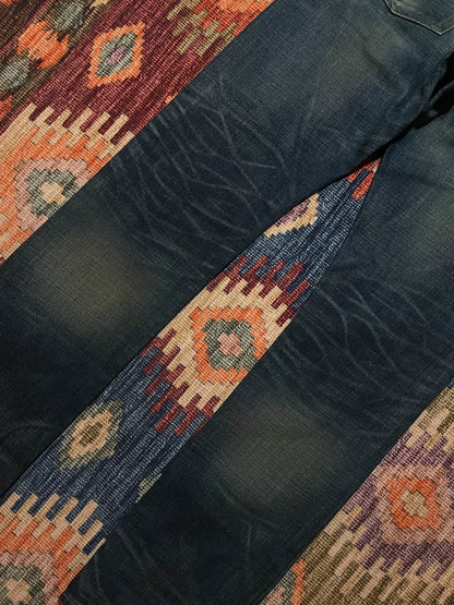 RRL American-Made Yellow Mud Washed Jeans