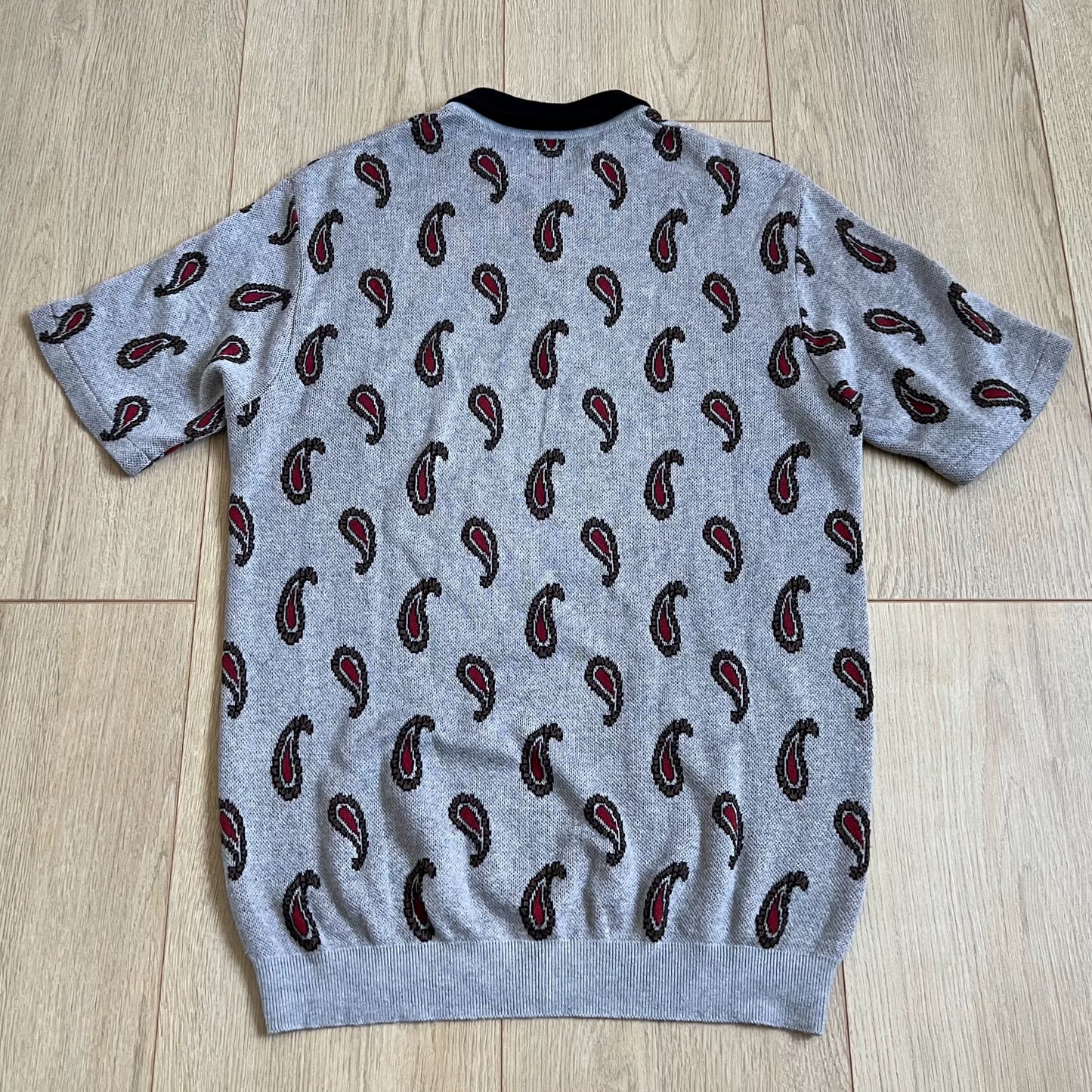 WACKO MARIA 21SS Leopard Knit Polo