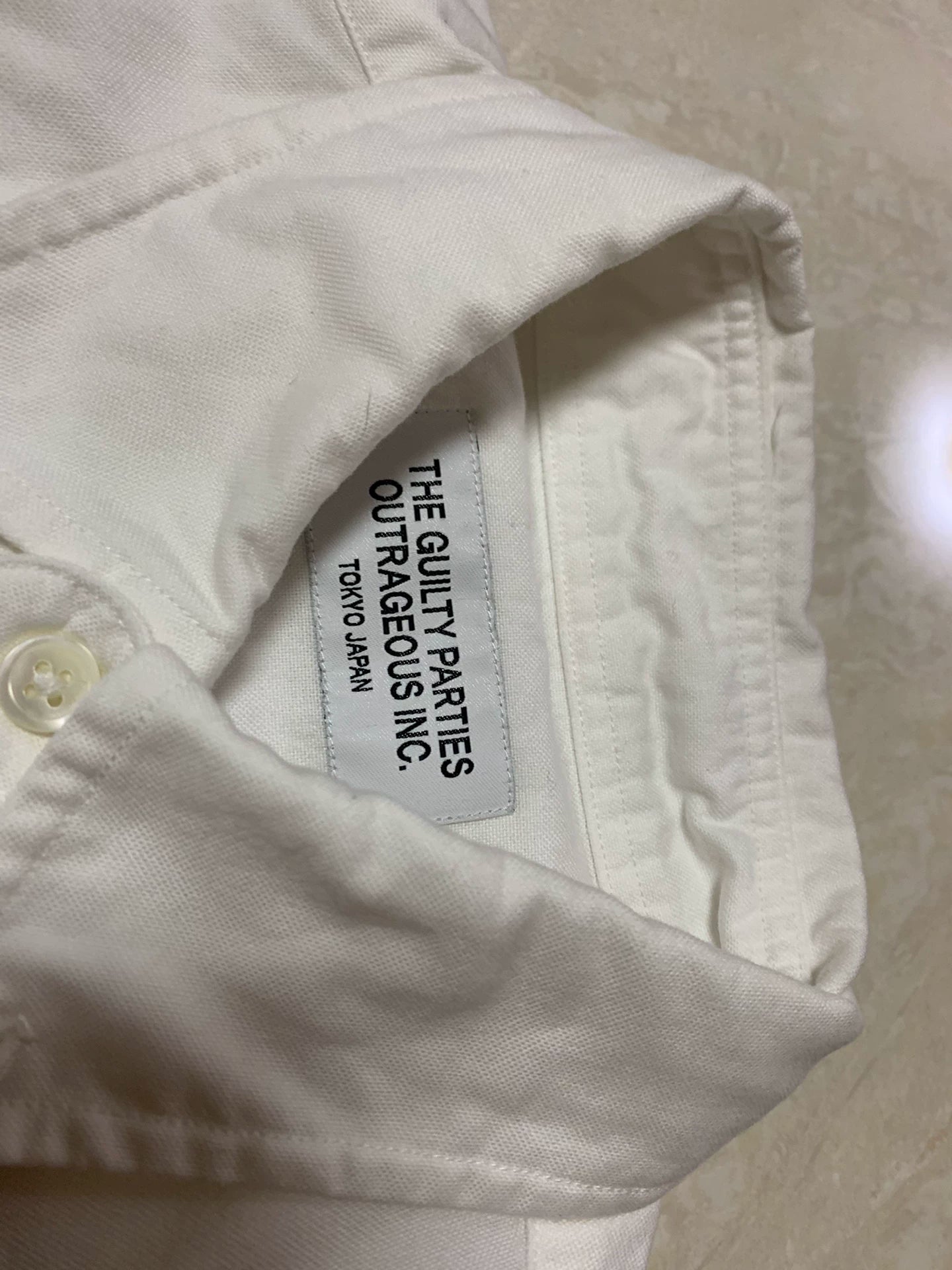 WACKO MARIA White Shirt