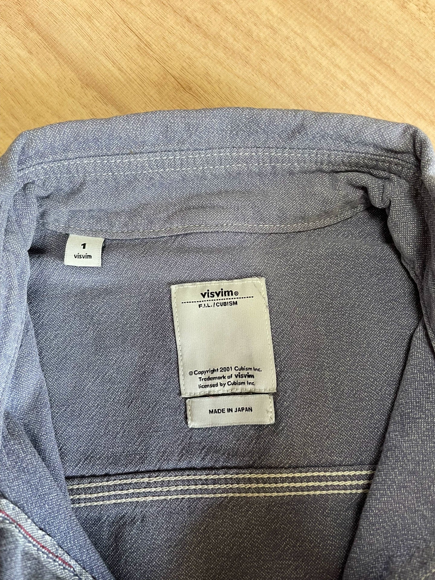 VISVIM Damaged F.I.L Limited Long Sleeve Shirt