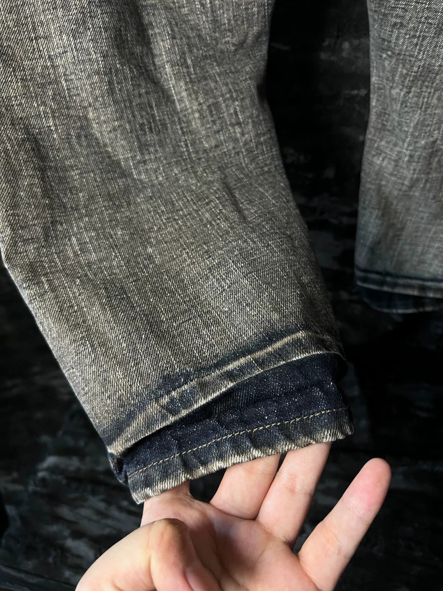 Rick Owens Distressed Cropped Trousers