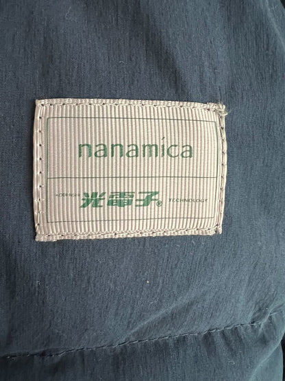 nanamica blue thermal down vest