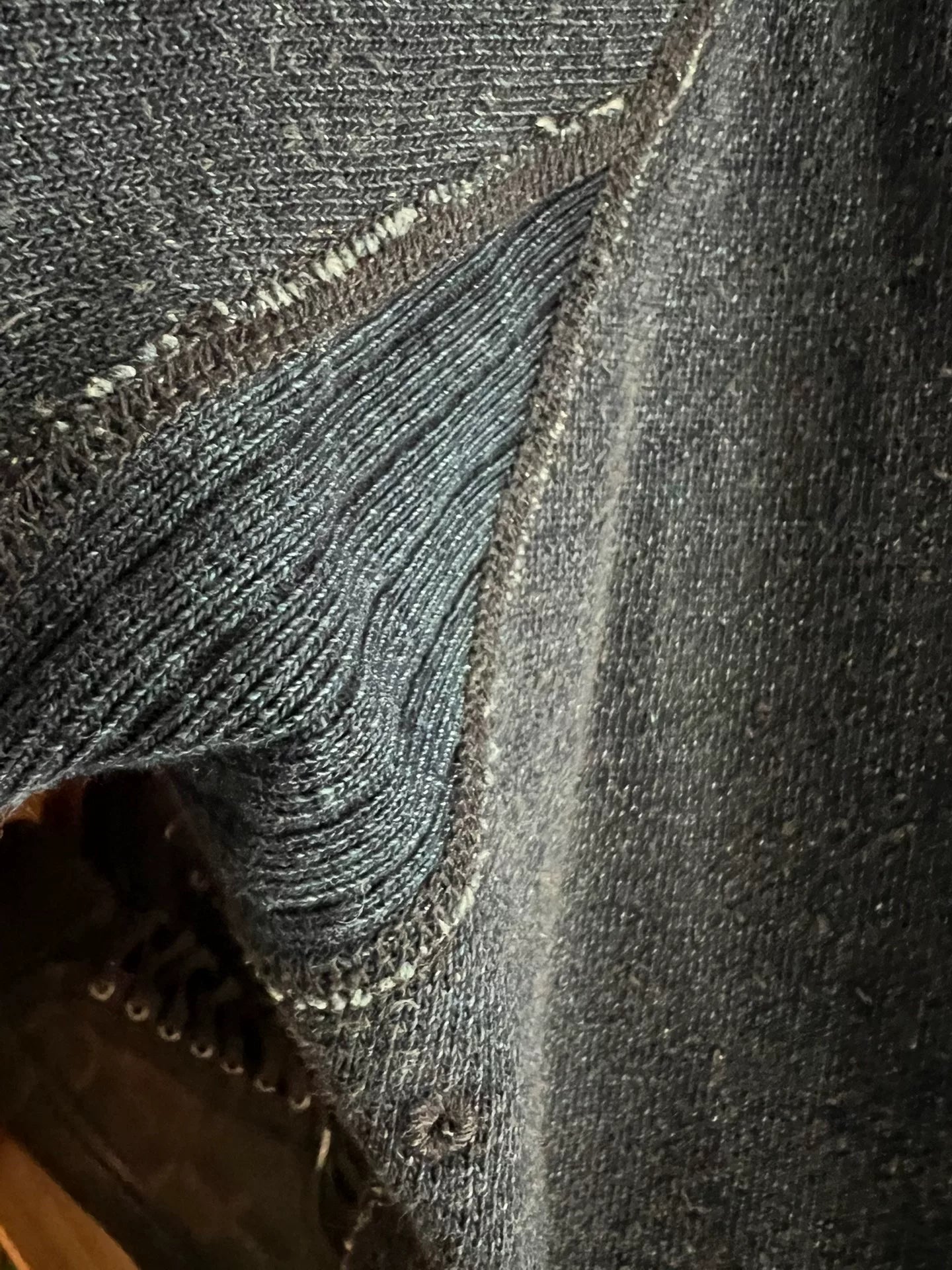 pure blue japan indigo dyed sweatshirt jacket