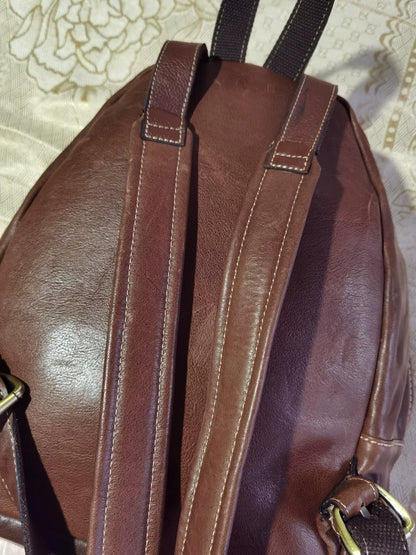 Ralph Lauren Vintage Oil Wax Leather Backpack