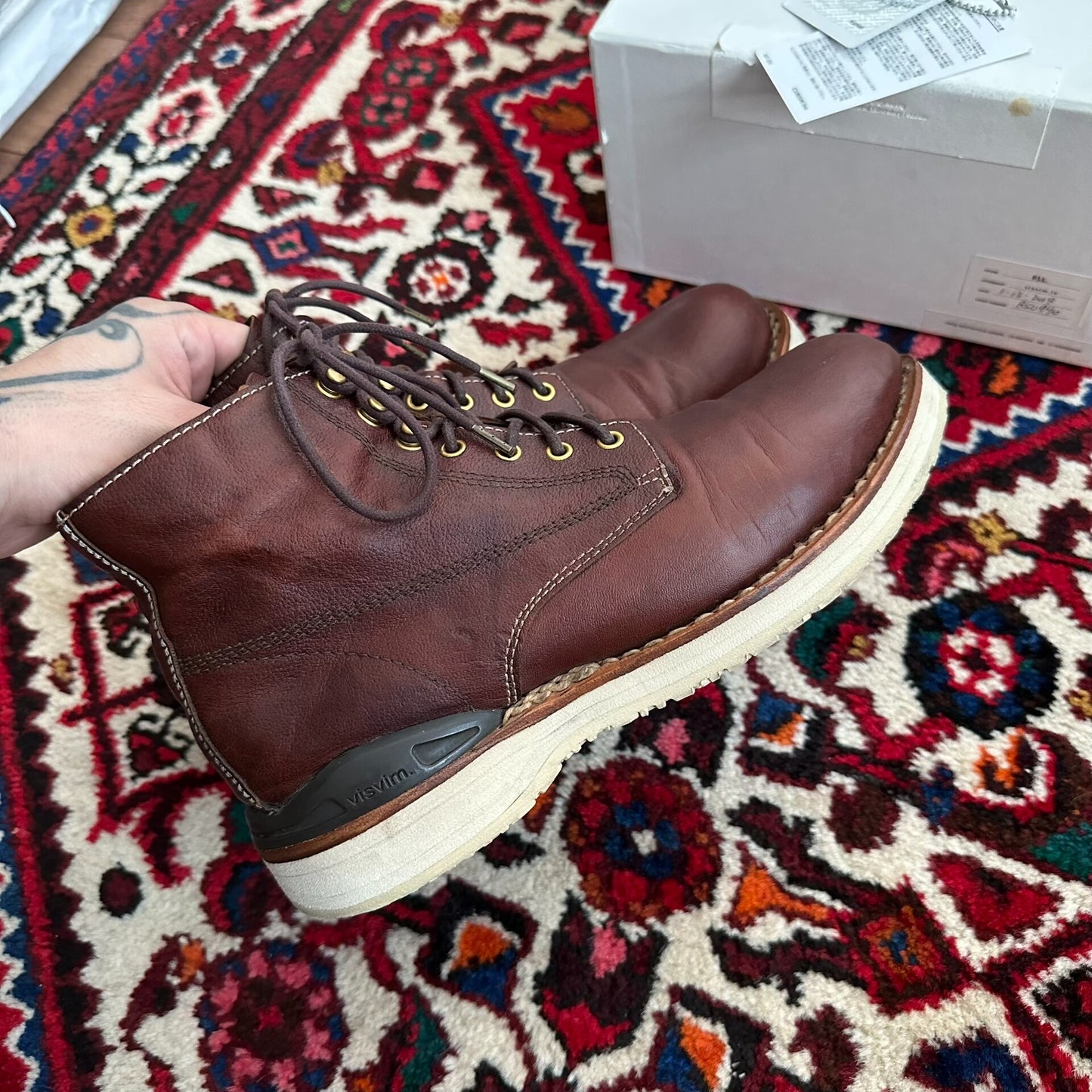 Visvim Virgil Boots Size 8 Available