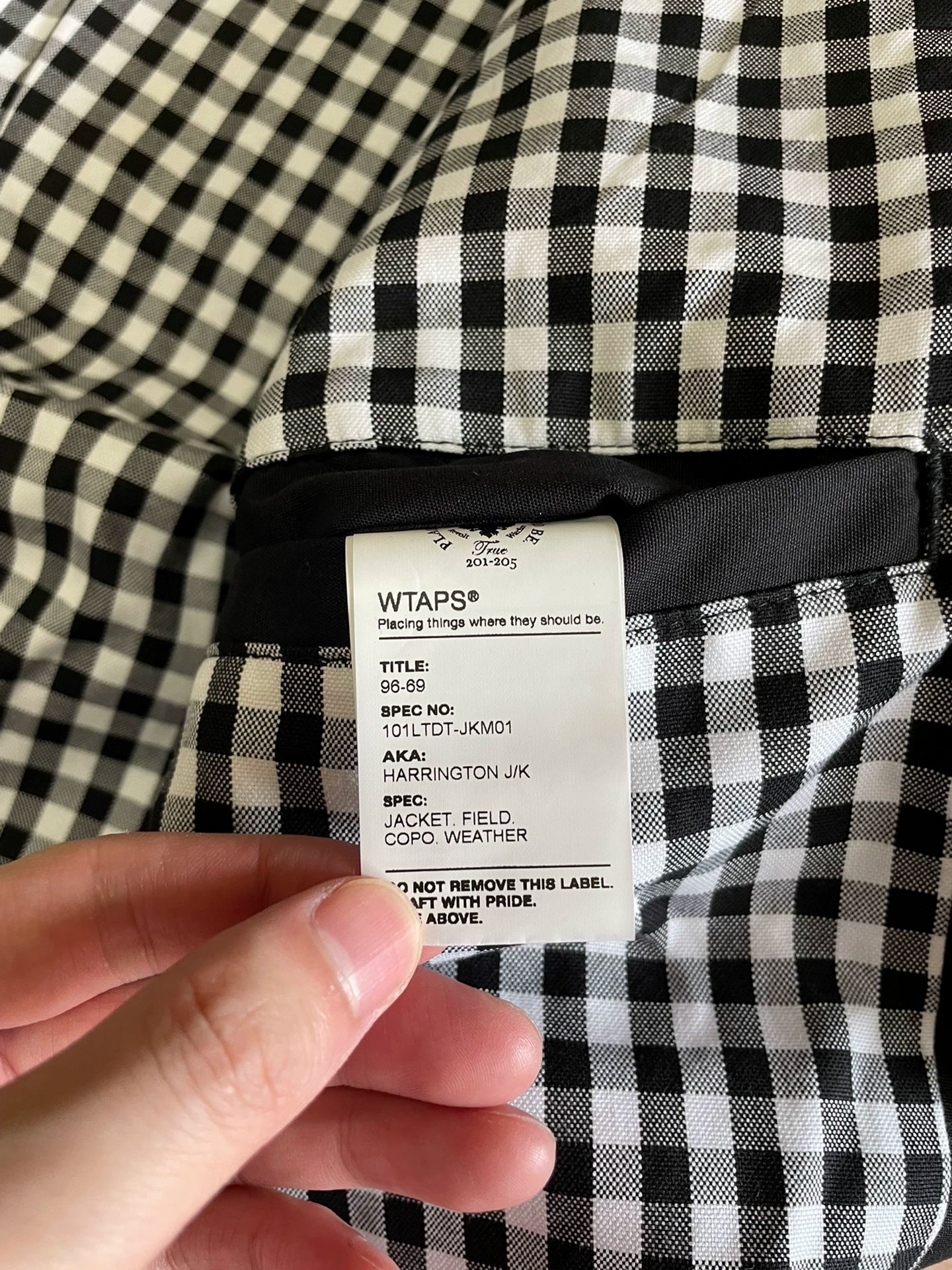 WTAPS HARRINGTON Jacket