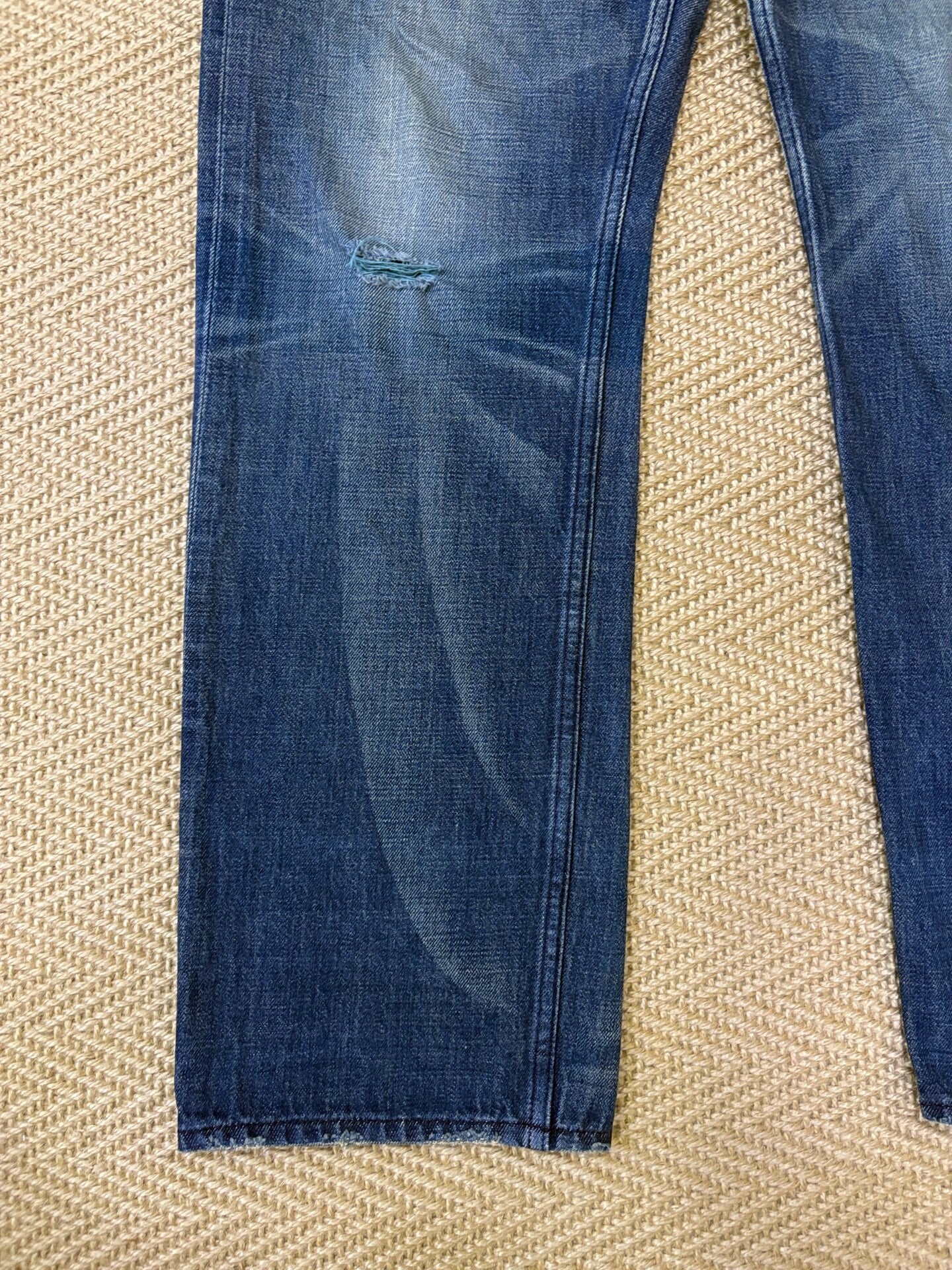 Levi's Fenom White Button Washed Jeans