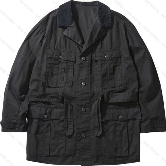 PORTER CLASSIC Paraffin Corduroy Jacket