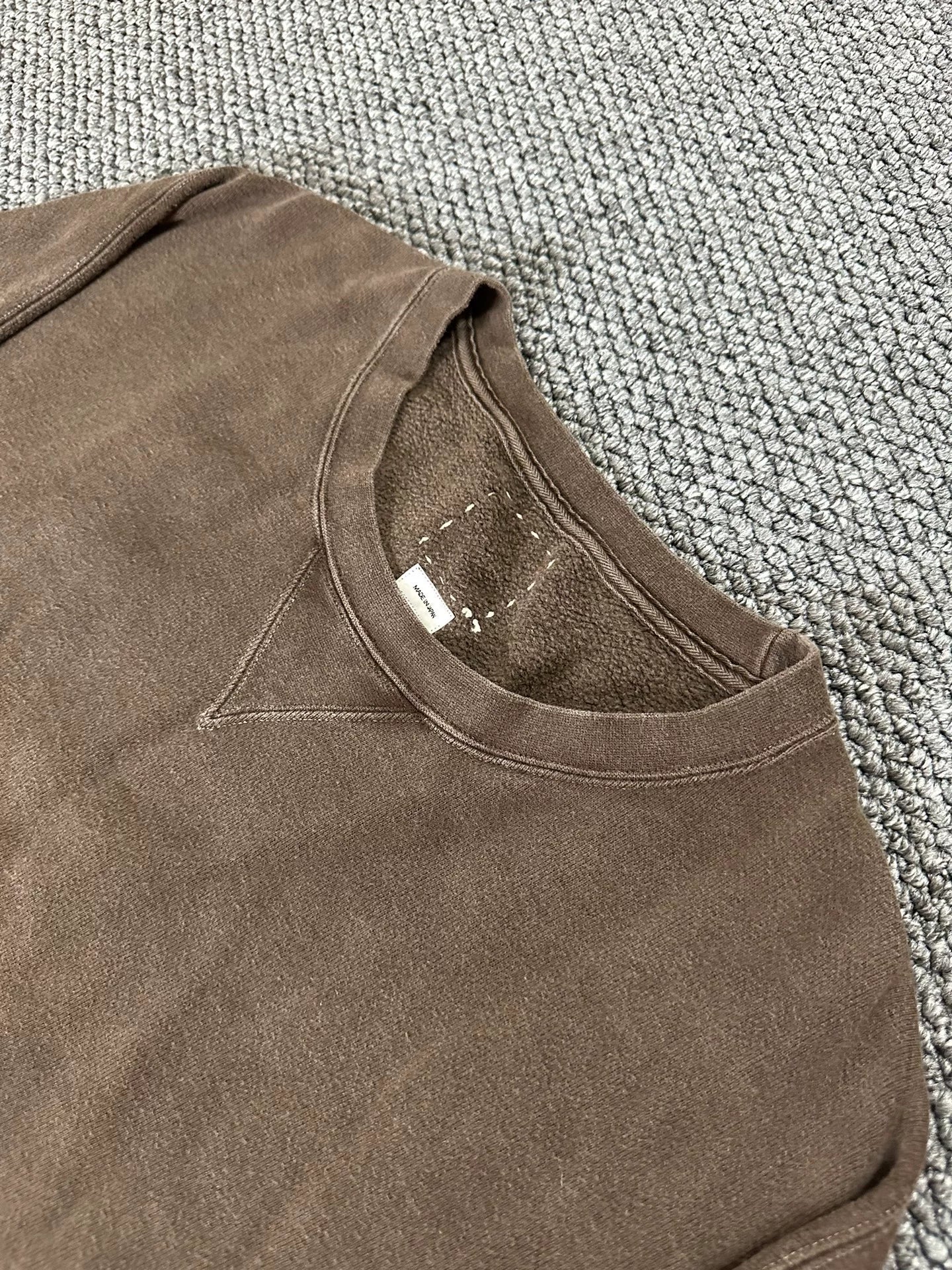 visvim Mud-Dyed 3/4 Sleeve Top