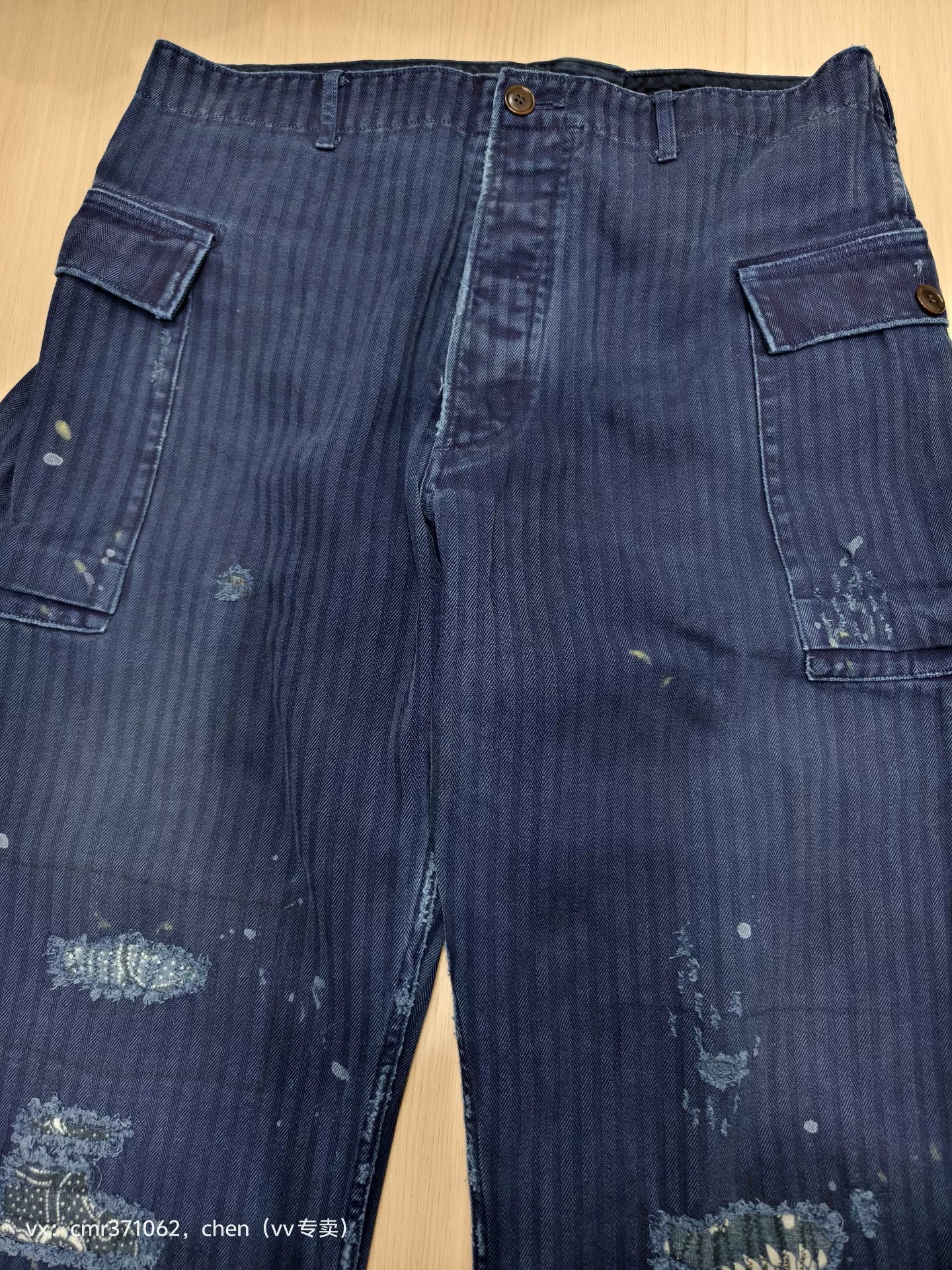 visvim 19 ICT Veterans Distressed Pants